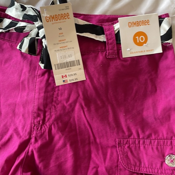 Adorable hot pink shorts for size 10 girl from Gymboree. - Picture 5 of 7